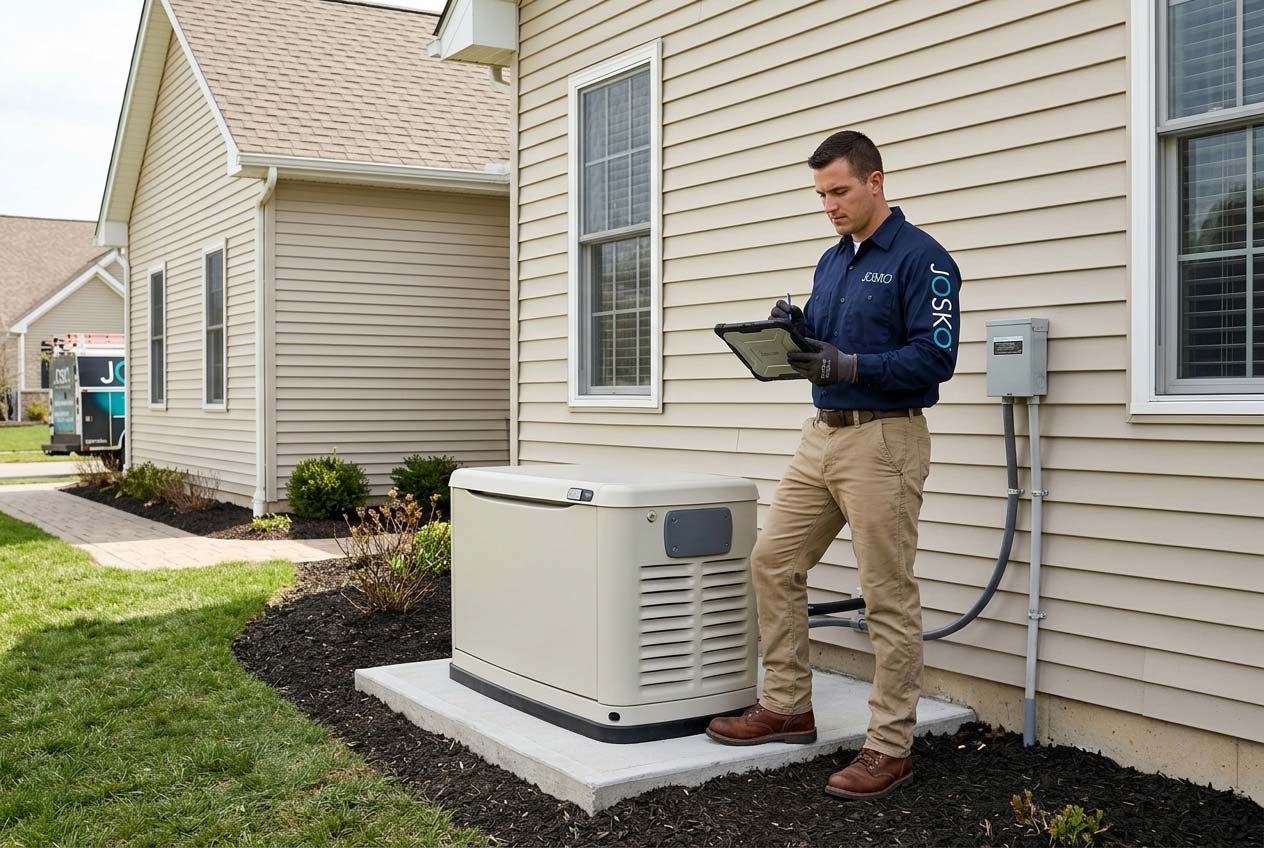 Holly Hill Generator Installation image
